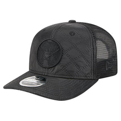Buffalo Sabres New Era Quilted Nylon 9SEVENTY Adjustable Trucker Hat Black