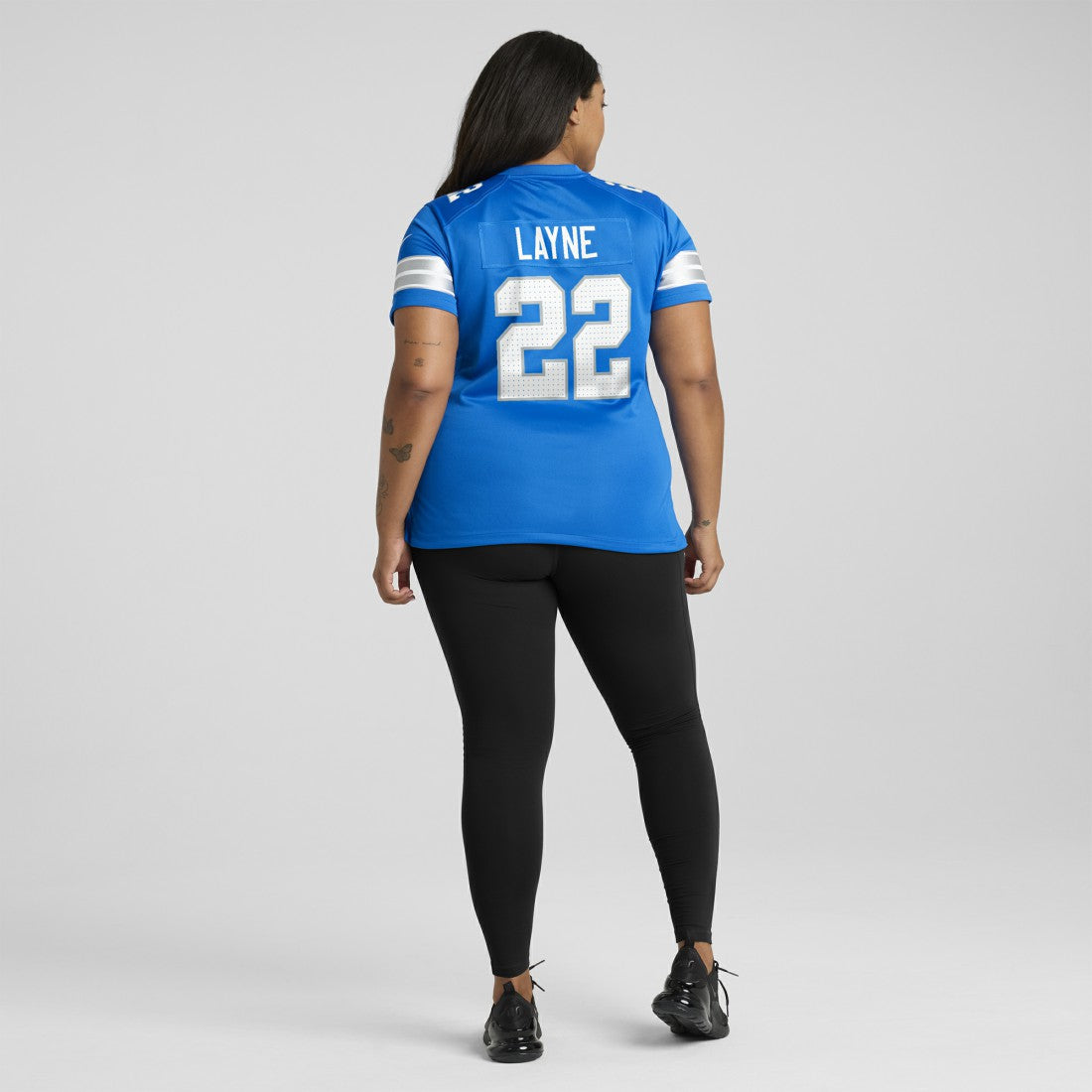 Bobby Layne Detroit Lions Women's Retired Player Game Jersey - Blue