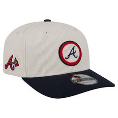 Atlanta Braves Loyal 9SEVENTY Adjustable Hat Cream | New Era