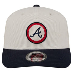 Atlanta Braves Loyal 9SEVENTY Adjustable Hat Cream | New Era