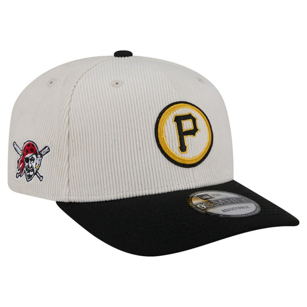 Pittsburgh Pirates Loyal 9SEVENTY Adjustable Hat Cream | New Era
