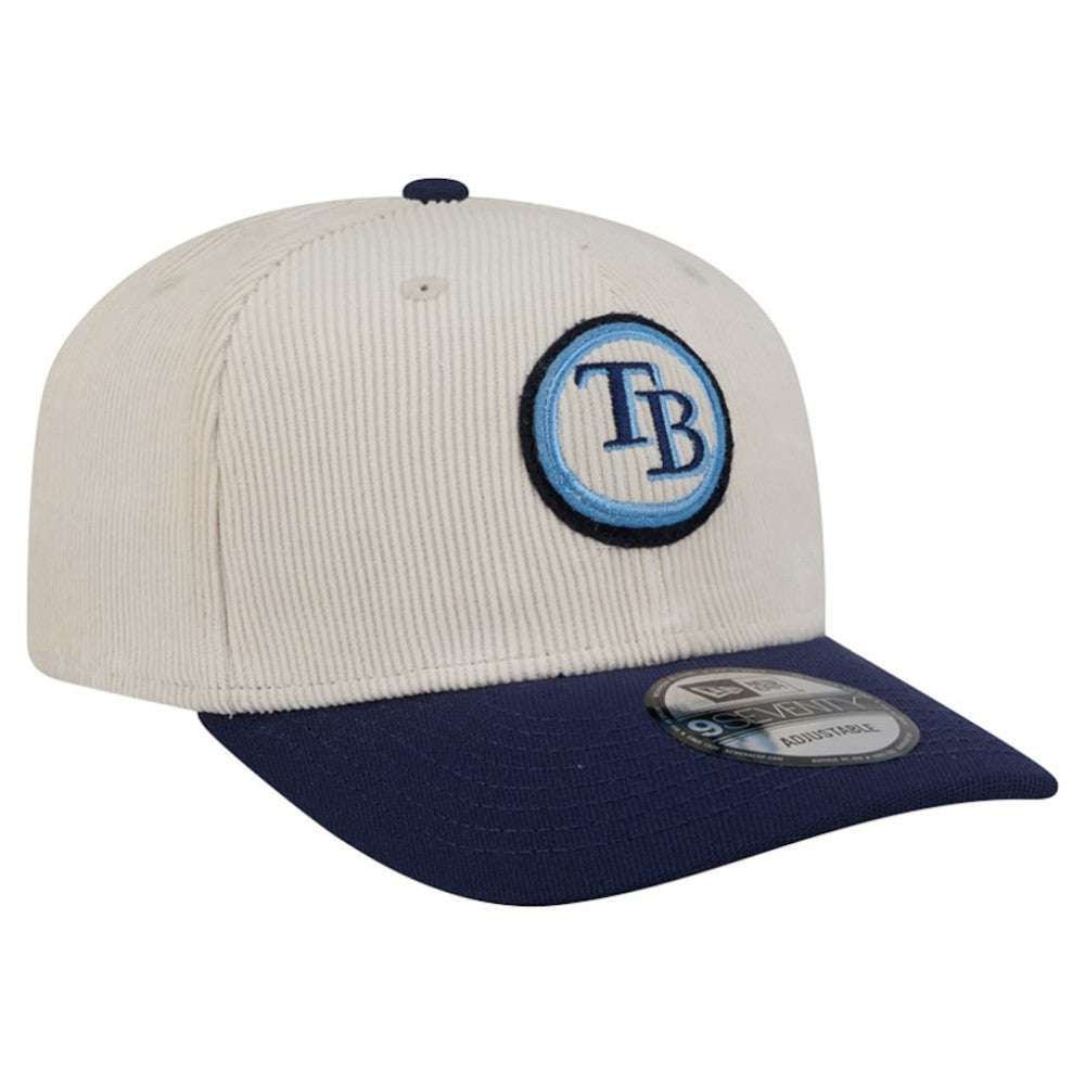 Tampa Bay Rays Loyal 9SEVENTY Adjustable Hat Cream | New Era