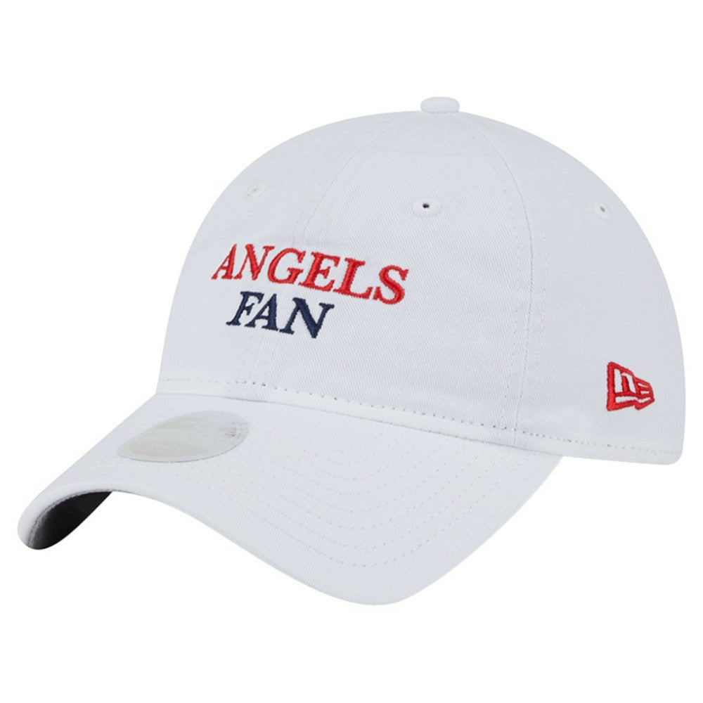Los Angeles Angels Women's Team Fan 9TWENTY Adjustable Hat White | New Era