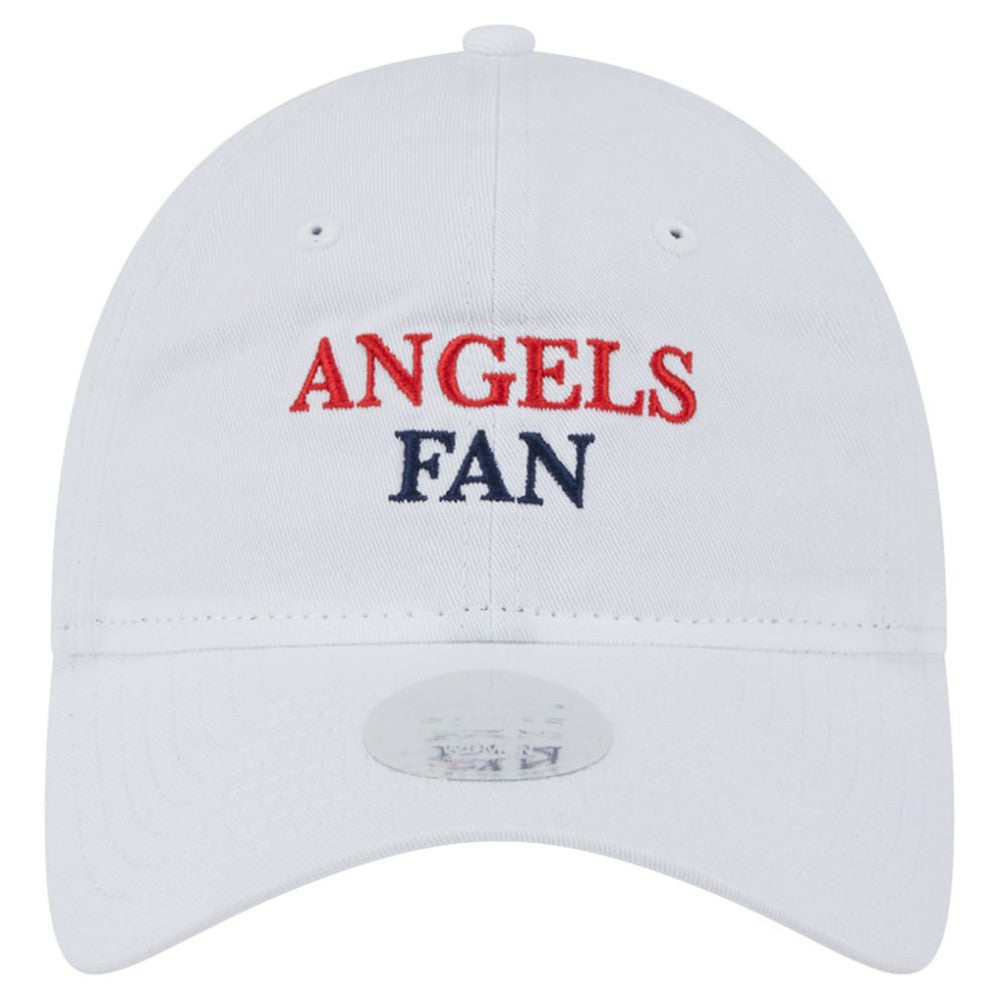 Los Angeles Angels Women's Team Fan 9TWENTY Adjustable Hat White | New Era
