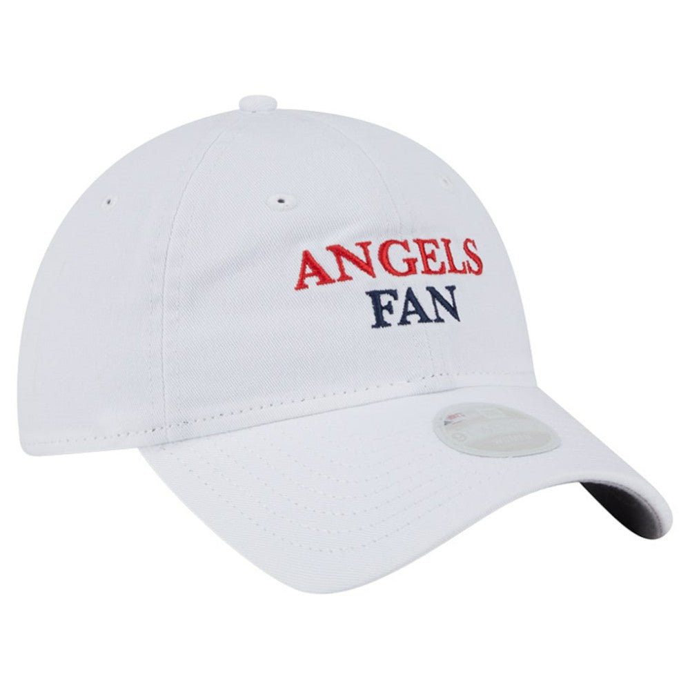 Los Angeles Angels Women's Team Fan 9TWENTY Adjustable Hat White | New Era