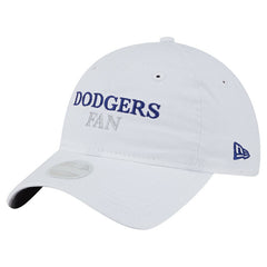 Los Angeles Dodgers Women's Team Fan 9TWENTY Adjustable Hat White | New Era