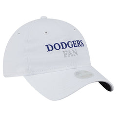 Los Angeles Dodgers Women's Team Fan 9TWENTY Adjustable Hat White | New Era