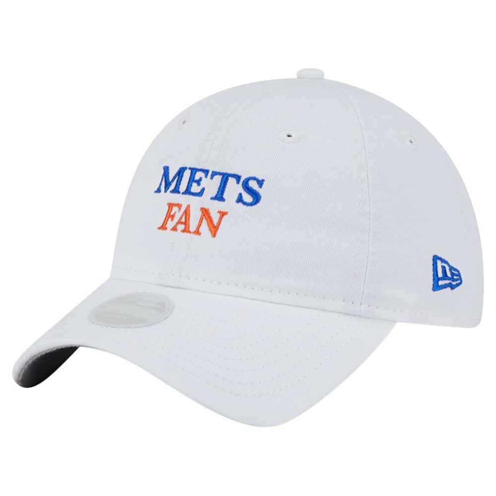 New York Mets Women's Team Fan 9TWENTY Adjustable Hat White | New Era