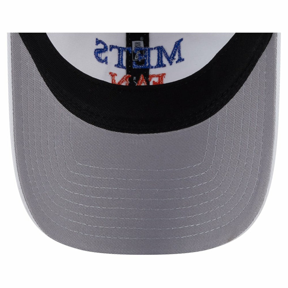 New York Mets Women's Team Fan 9TWENTY Adjustable Hat White | New Era