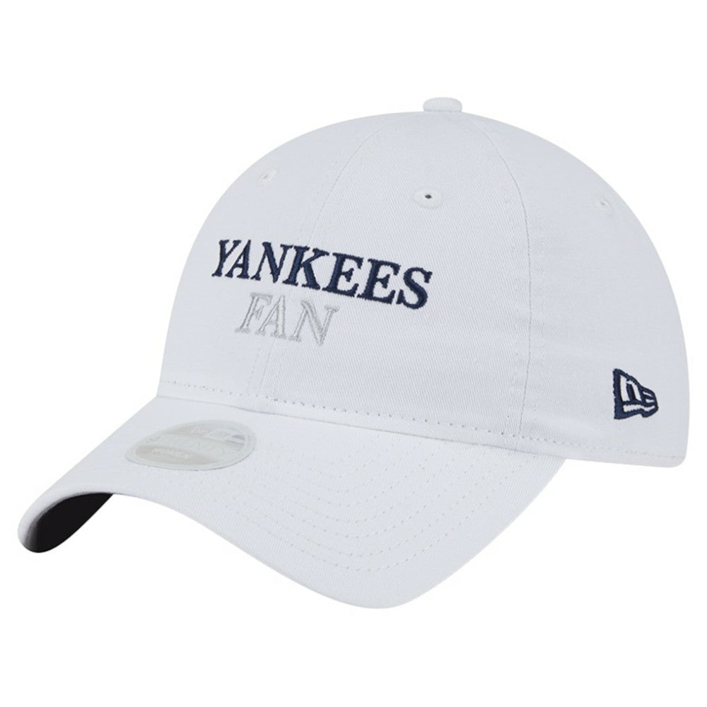 New York Yankees Women's Team Fan 9TWENTY Adjustable Hat White | New Era