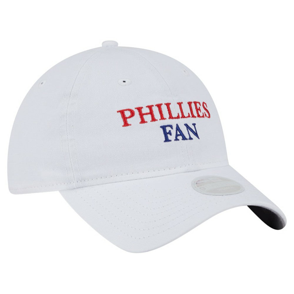 Philadelphia Phillies Women's Team Fan 9TWENTY Adjustable Hat White | New Era