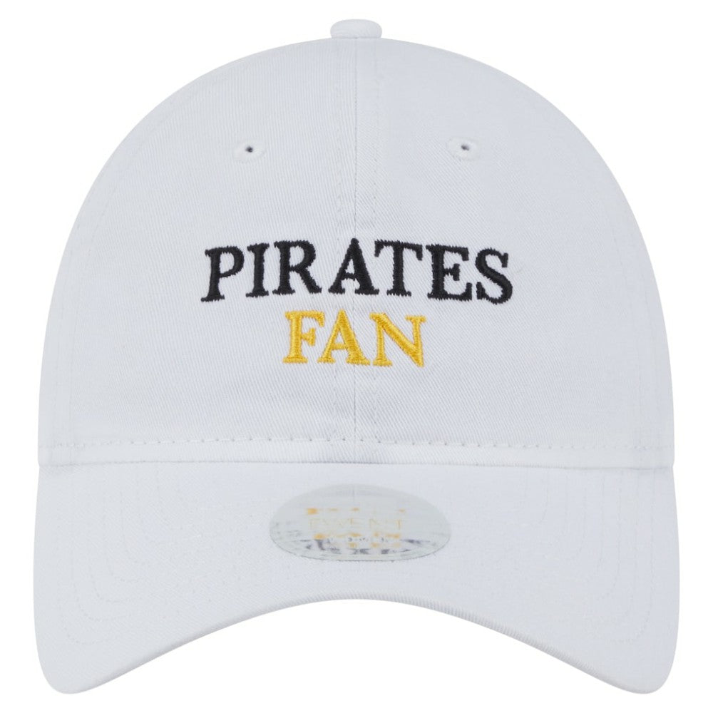 Pittsburgh Pirates Women's Team Fan 9TWENTY Adjustable Hat White | New Era