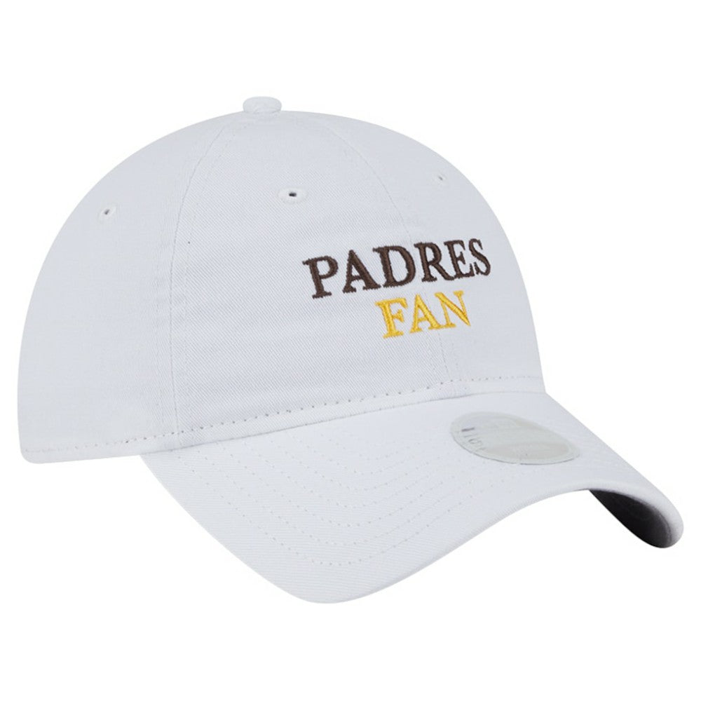 San Diego Padres Women's Team Fan 9TWENTY Adjustable Hat White | New Era