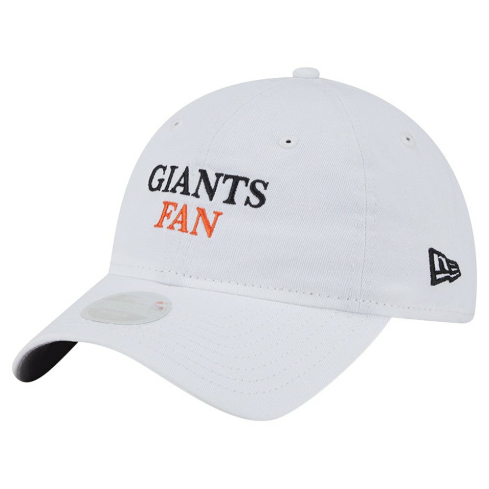 San Francisco Giants Women's Team Fan 9TWENTY Adjustable Hat White | New Era