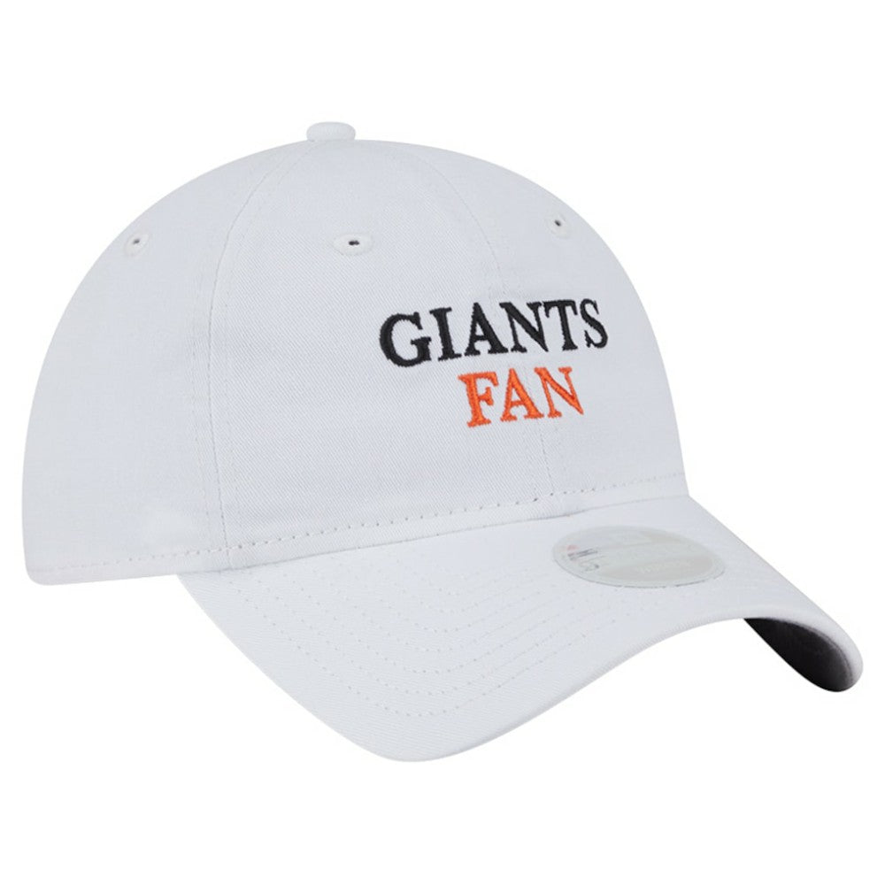 San Francisco Giants Women's Team Fan 9TWENTY Adjustable Hat White | New Era