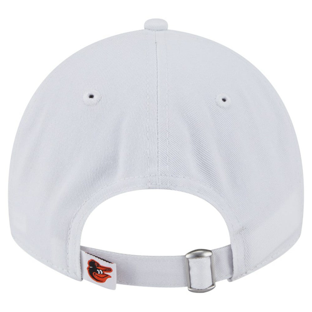 Baltimore Orioles Women's Team Fan 9TWENTY Adjustable Hat White | New Era