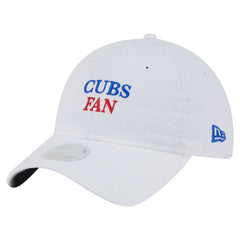 Chicago Cubs Women's Team Fan 9TWENTY Adjustable Hat White | New Era