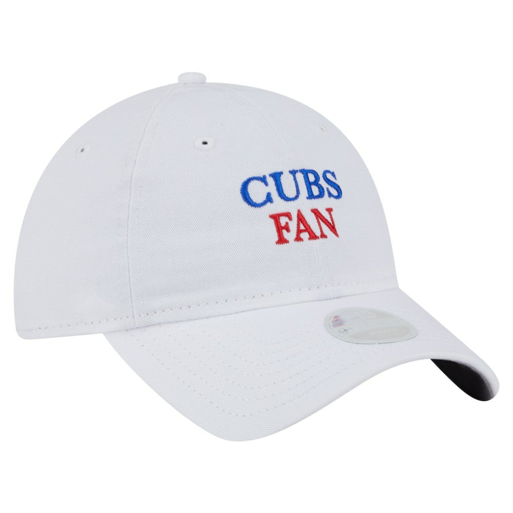 Chicago Cubs Women's Team Fan 9TWENTY Adjustable Hat White | New Era