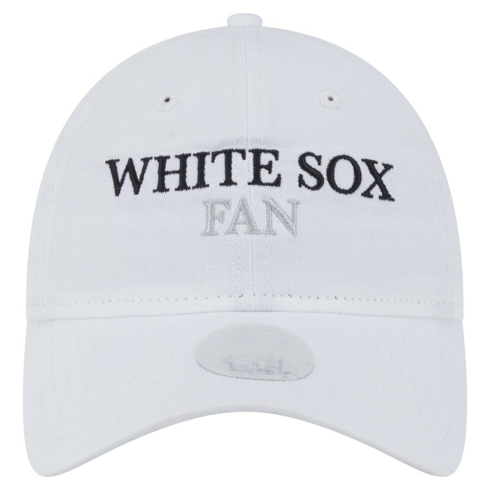 Chicago White Sox Women's Team Fan 9TWENTY Adjustable Hat White | New Era