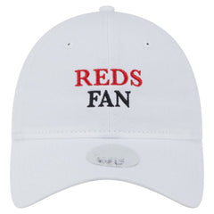 Cincinnati Reds Women's Team Fan 9TWENTY Adjustable Hat White | New Era