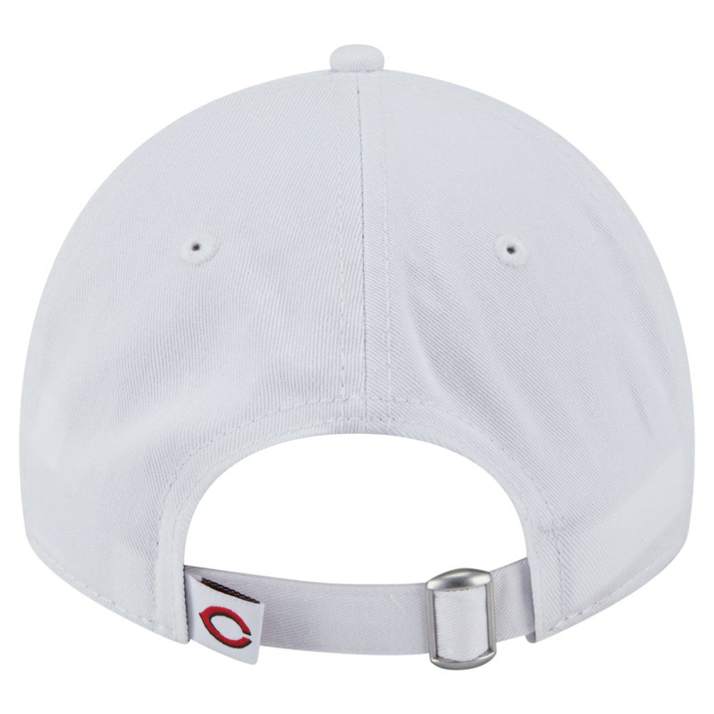 Cincinnati Reds Women's Team Fan 9TWENTY Adjustable Hat White | New Era