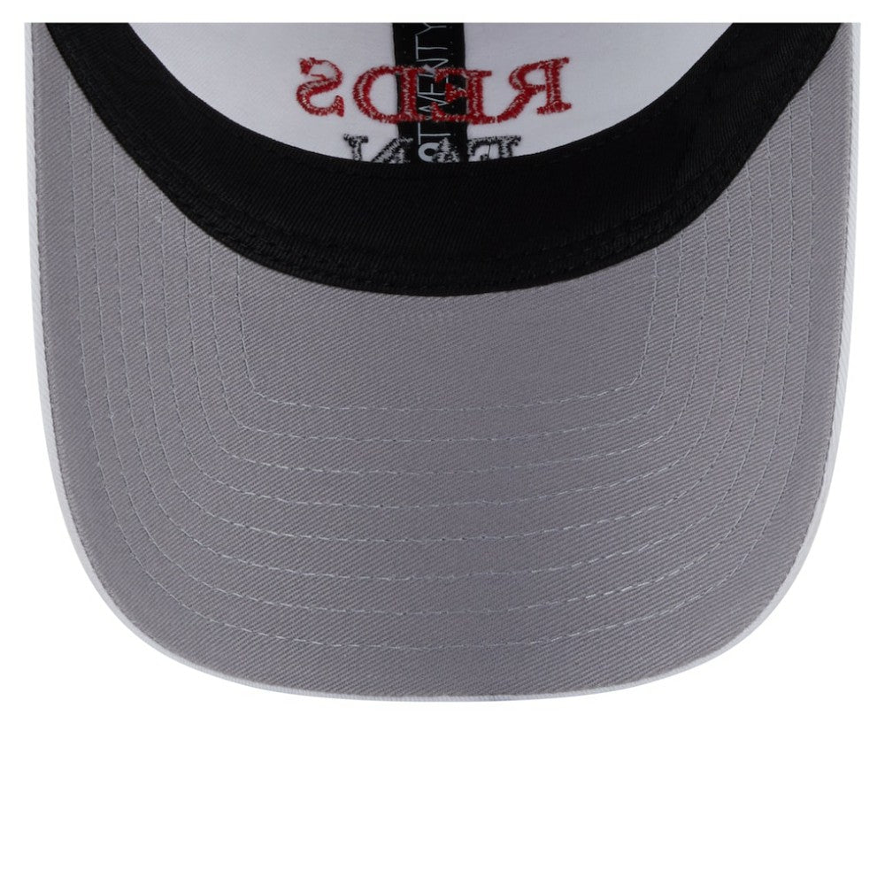 Cincinnati Reds Women's Team Fan 9TWENTY Adjustable Hat White | New Era