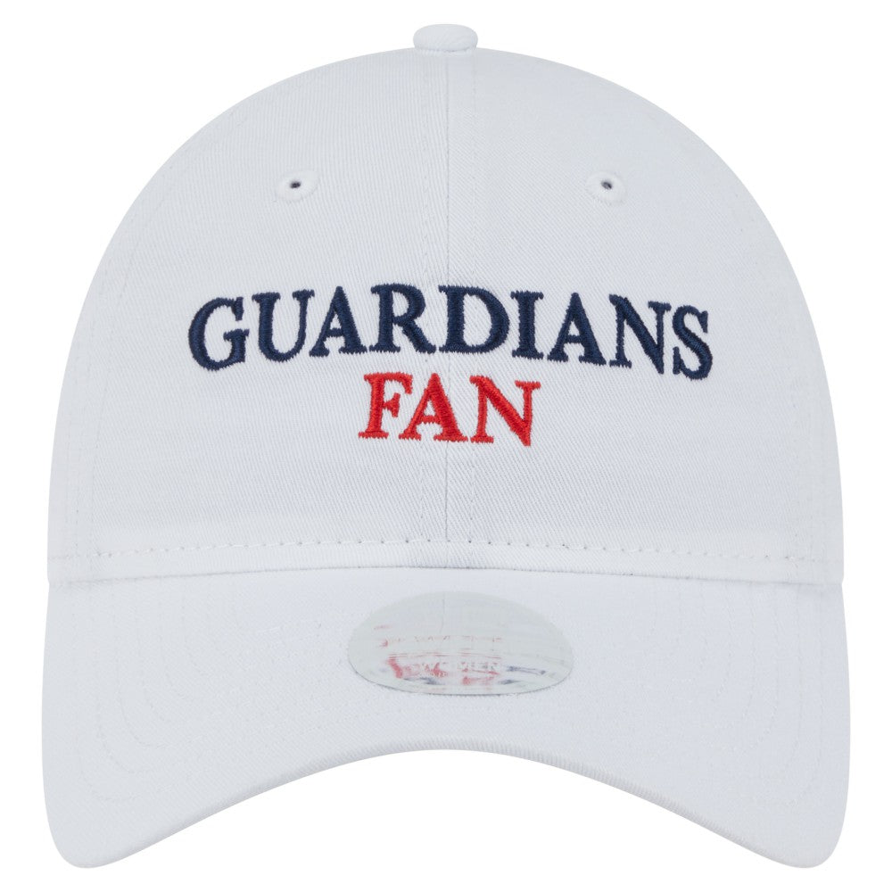 Cleveland Guardians Women's Team Fan 9TWENTY Adjustable Hat White | New Era