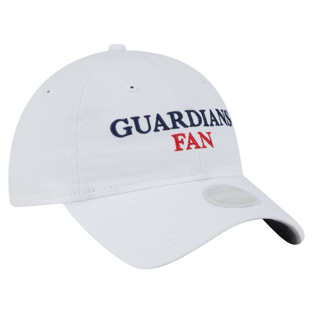 Cleveland Guardians Women's Team Fan 9TWENTY Adjustable Hat White | New Era