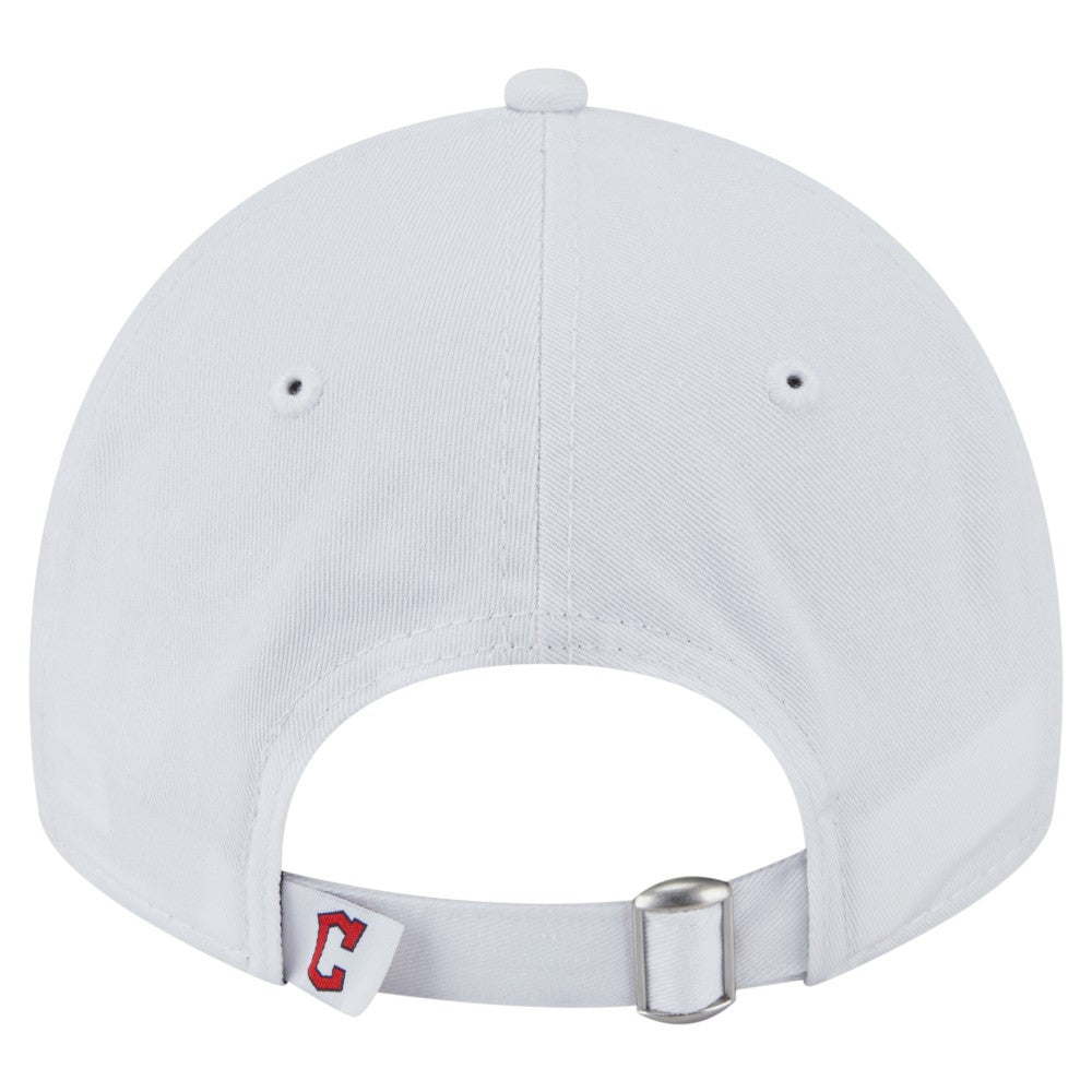 Cleveland Guardians Women's Team Fan 9TWENTY Adjustable Hat White | New Era