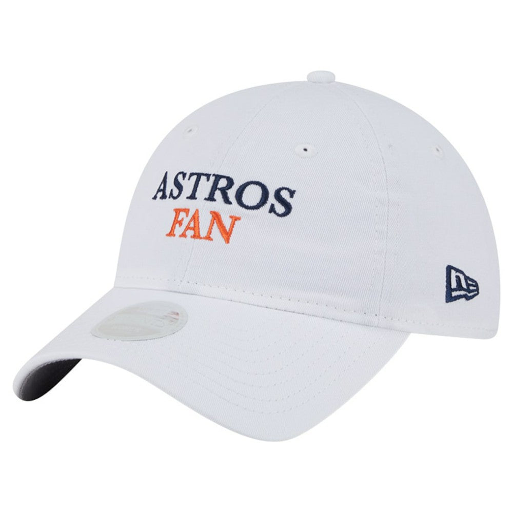 Houston Astros Women's Team Fan 9TWENTY Adjustable Hat White | New Era