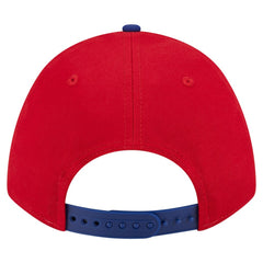 Philadelphia Phillies Arch 9FORTY A-Frame M-Crown Adjustable Hat Red/Royal | New Era