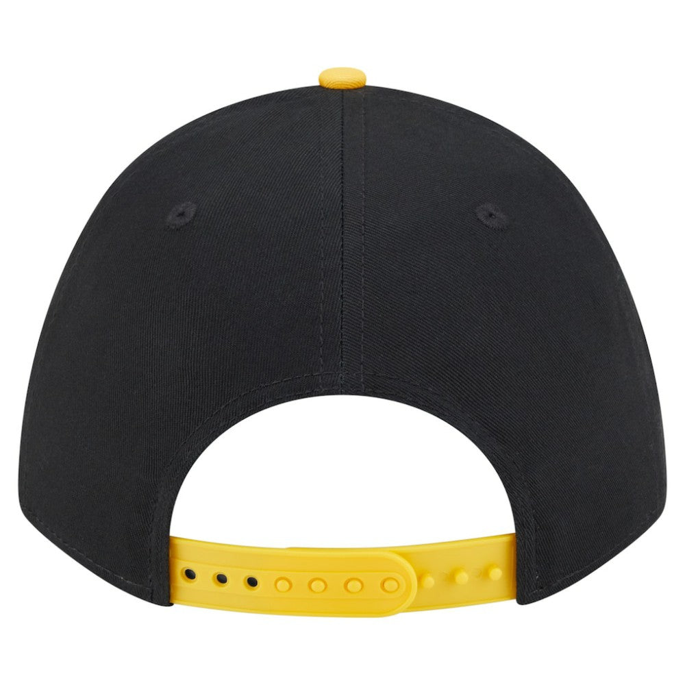 Pittsburgh Pirates Arch 9FORTY A-Frame M-Crown Adjustable Hat Black/Gold | New Era