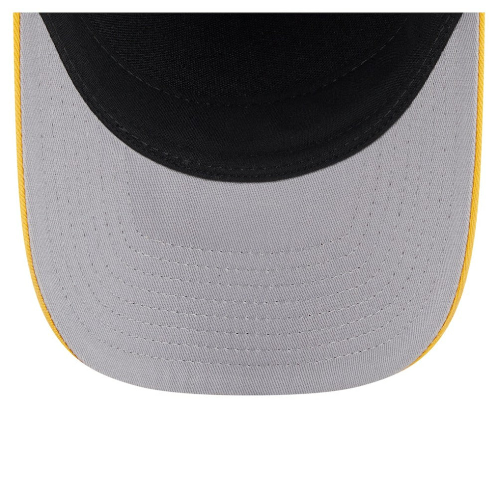 Pittsburgh Pirates Arch 9FORTY A-Frame M-Crown Adjustable Hat Black/Gold | New Era