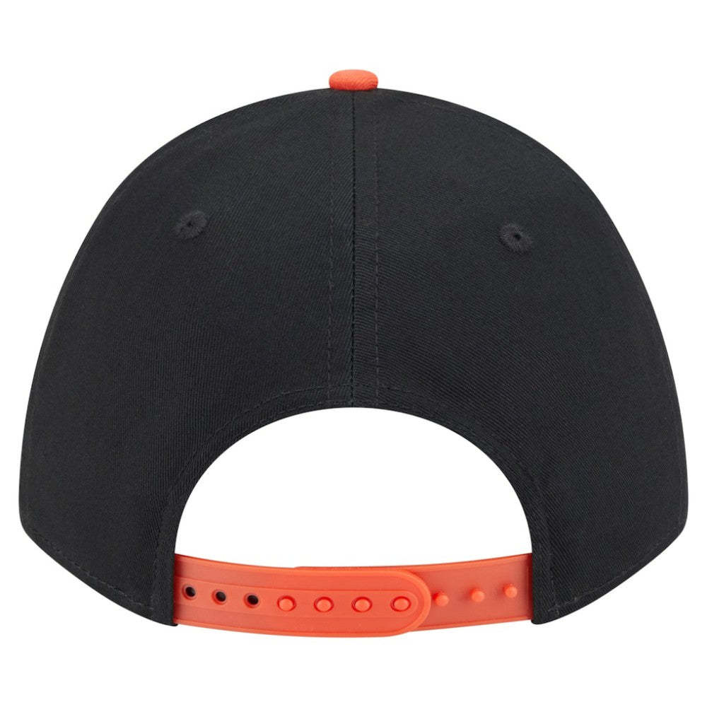 San Francisco Giants Arch 9FORTY A-Frame M-Crown Adjustable Hat Black/Orange | New Era