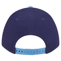 Tampa Bay Rays Arch 9FORTY A-Frame M-Crown Adjustable Hat Navy/Light Blue | New Era