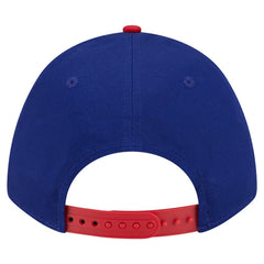 Texas Rangers Arch 9FORTY A-Frame M-Crown Adjustable Hat Royal/Red | New Era