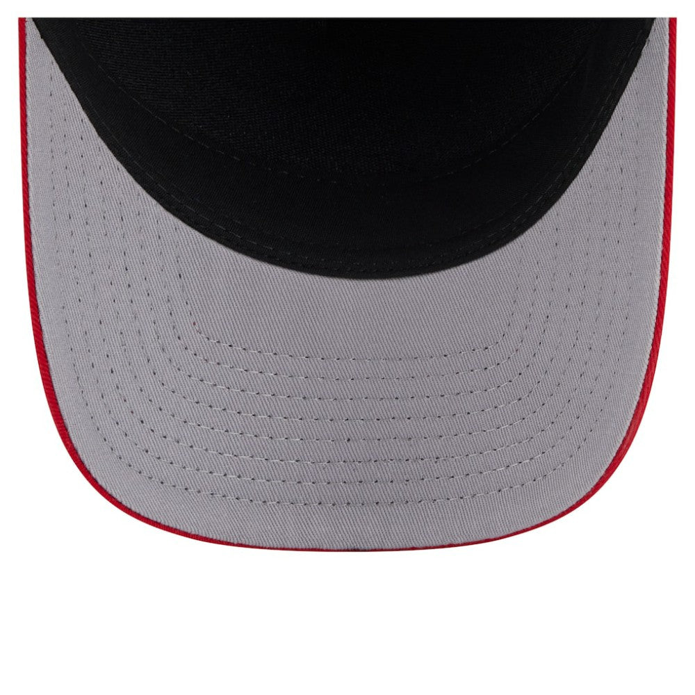 Texas Rangers Arch 9FORTY A-Frame M-Crown Adjustable Hat Royal/Red | New Era