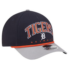 Detroit Tigers Arch 9FORTY A-Frame M-Crown Adjustable Hat Navy/Gray | New Era