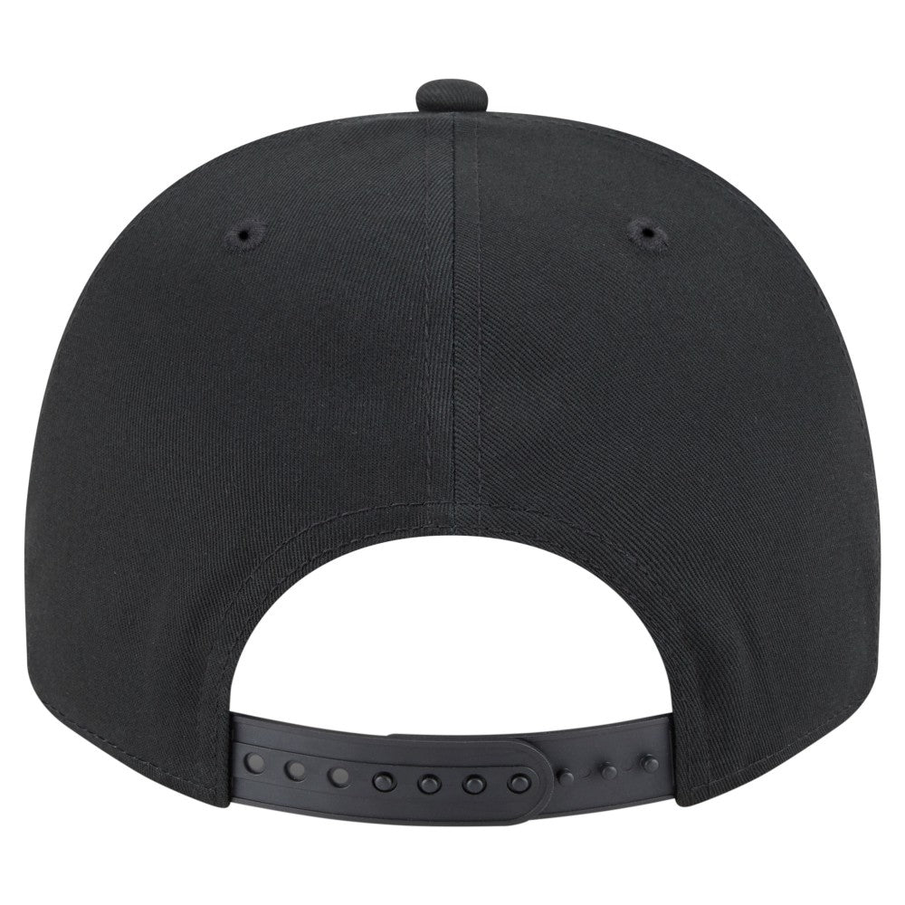 Cleveland Guardians Chainstitch 9FIFTY A-Frame Snapback Hat Black | New Era