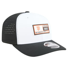 San Francisco Giants Established Patch 9SEVENTY Adjustable Hat White/Black | New Era