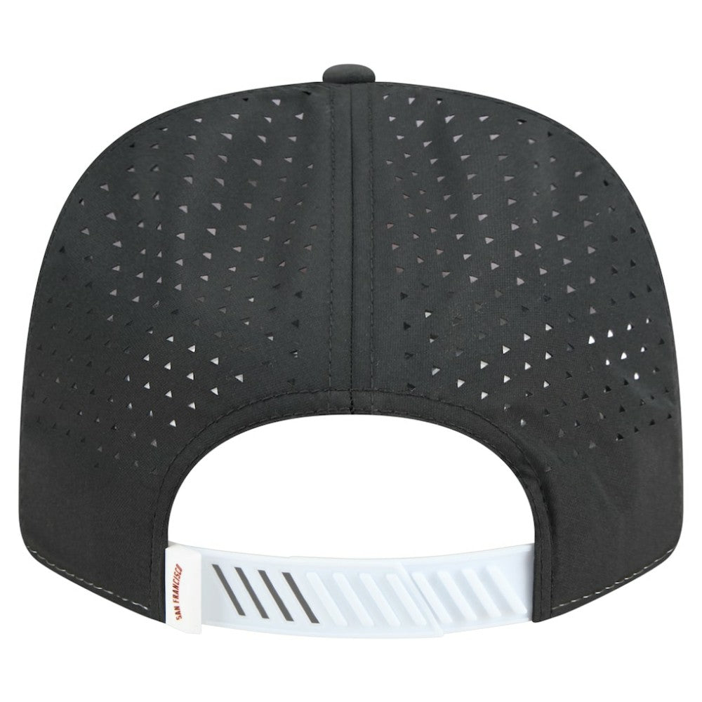 San Francisco Giants Established Patch 9SEVENTY Adjustable Hat White/Black | New Era