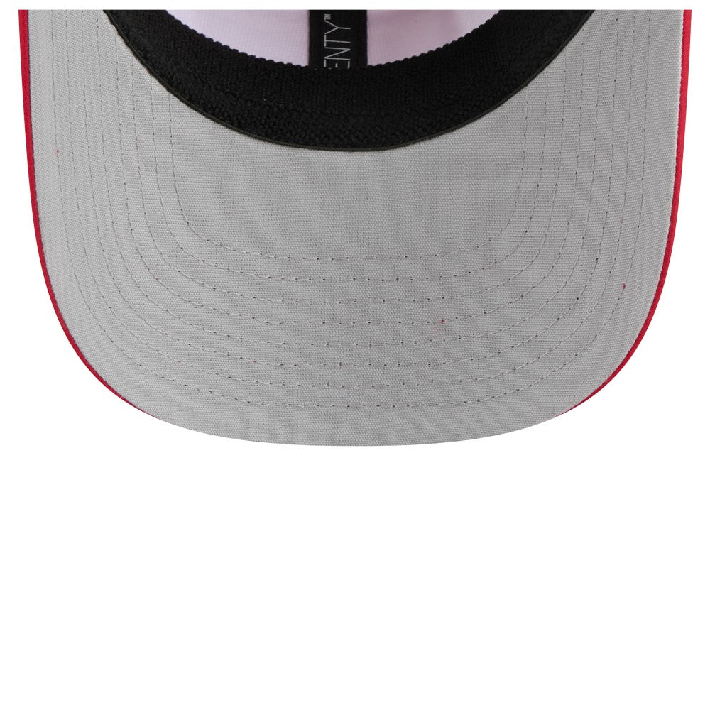 Los Angeles Angels Established Patch 9SEVENTY Adjustable Hat White/Red | New Era
