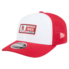 St. Louis Cardinals Established Patch 9SEVENTY Adjustable Hat White/Red | New Era