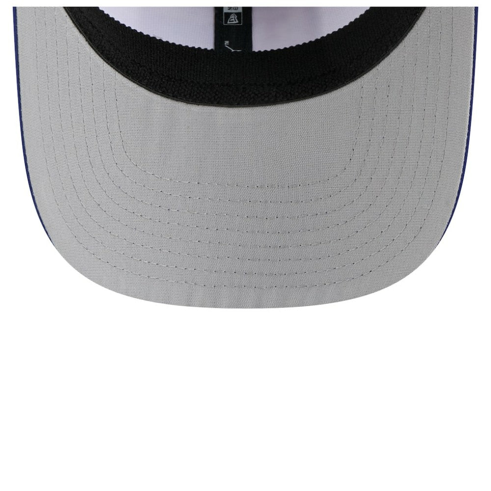 Texas Rangers Established Patch 9SEVENTY Adjustable Hat White/Royal | New Era