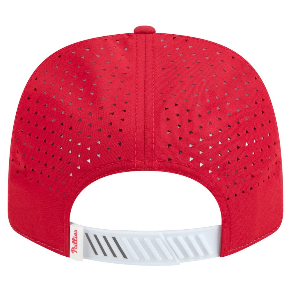 Philadelphia Phillies Established Patch 9SEVENTY Adjustable Hat White/Red | New Era