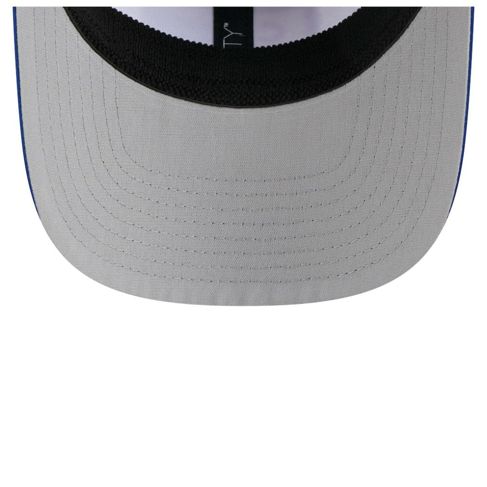 Chicago Cubs Established Patch 9SEVENTY Adjustable Hat White/Royal | New Era
