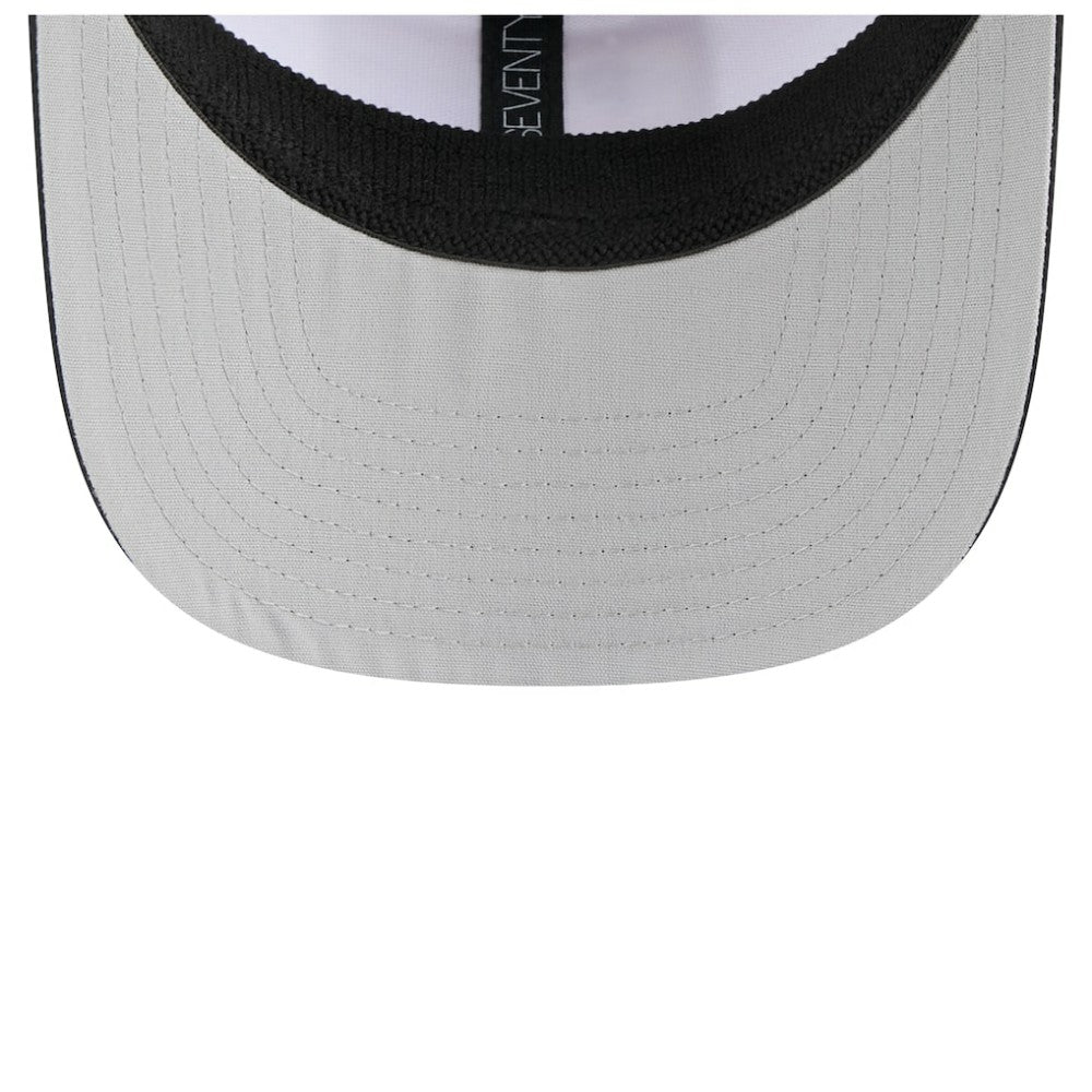 Pittsburgh Pirates Established Patch 9SEVENTY Adjustable Hat White/Black | New Era