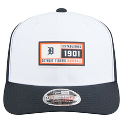 Detroit Tigers Established Patch 9SEVENTY Adjustable Hat White/Navy | New Era
