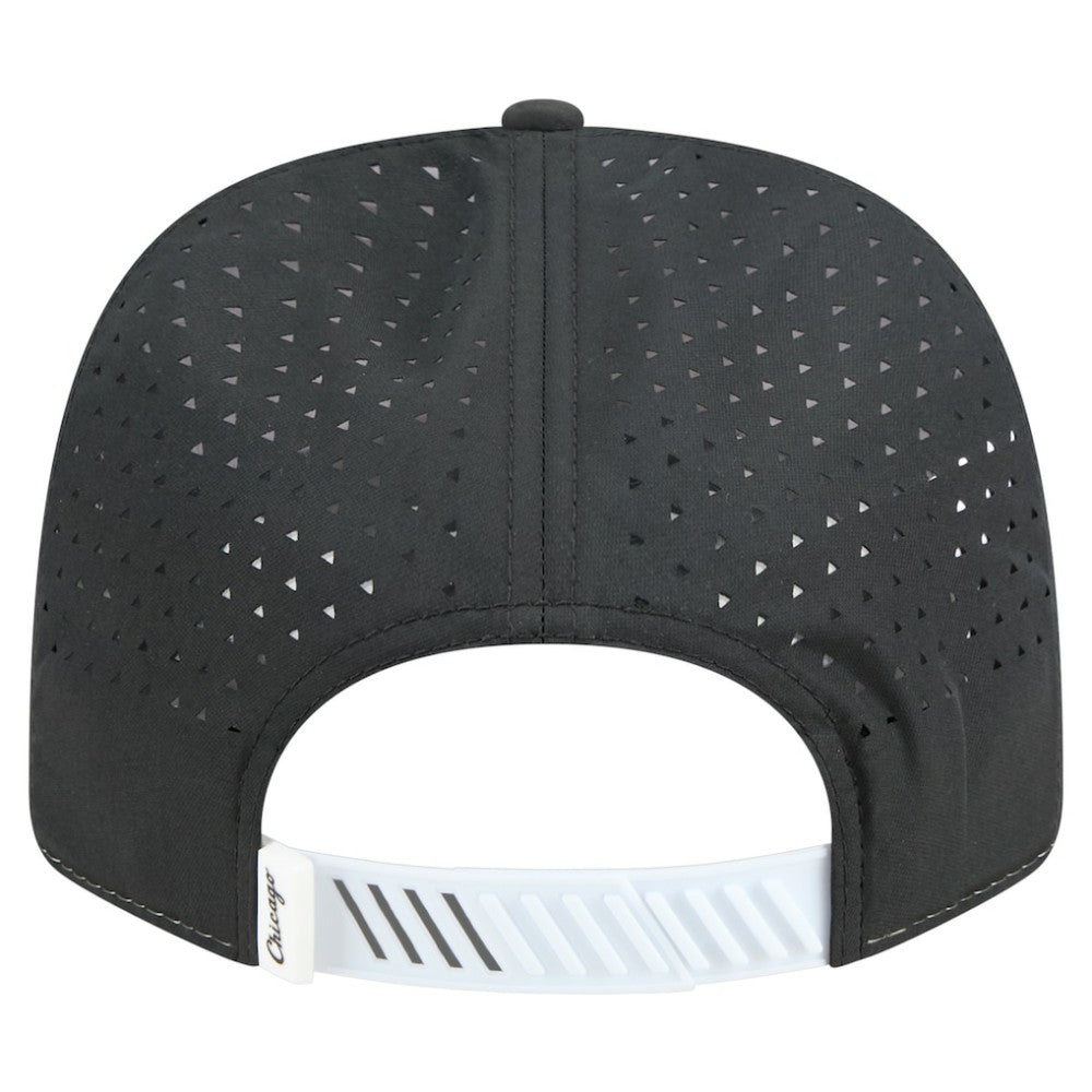 Chicago White Sox Established Patch 9SEVENTY Adjustable Hat White/Black | New Era