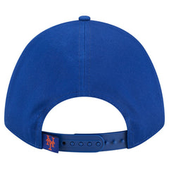 New York Mets Women's Metallic A-Frame 9FORTY Adjustable Hat Royal | New Era